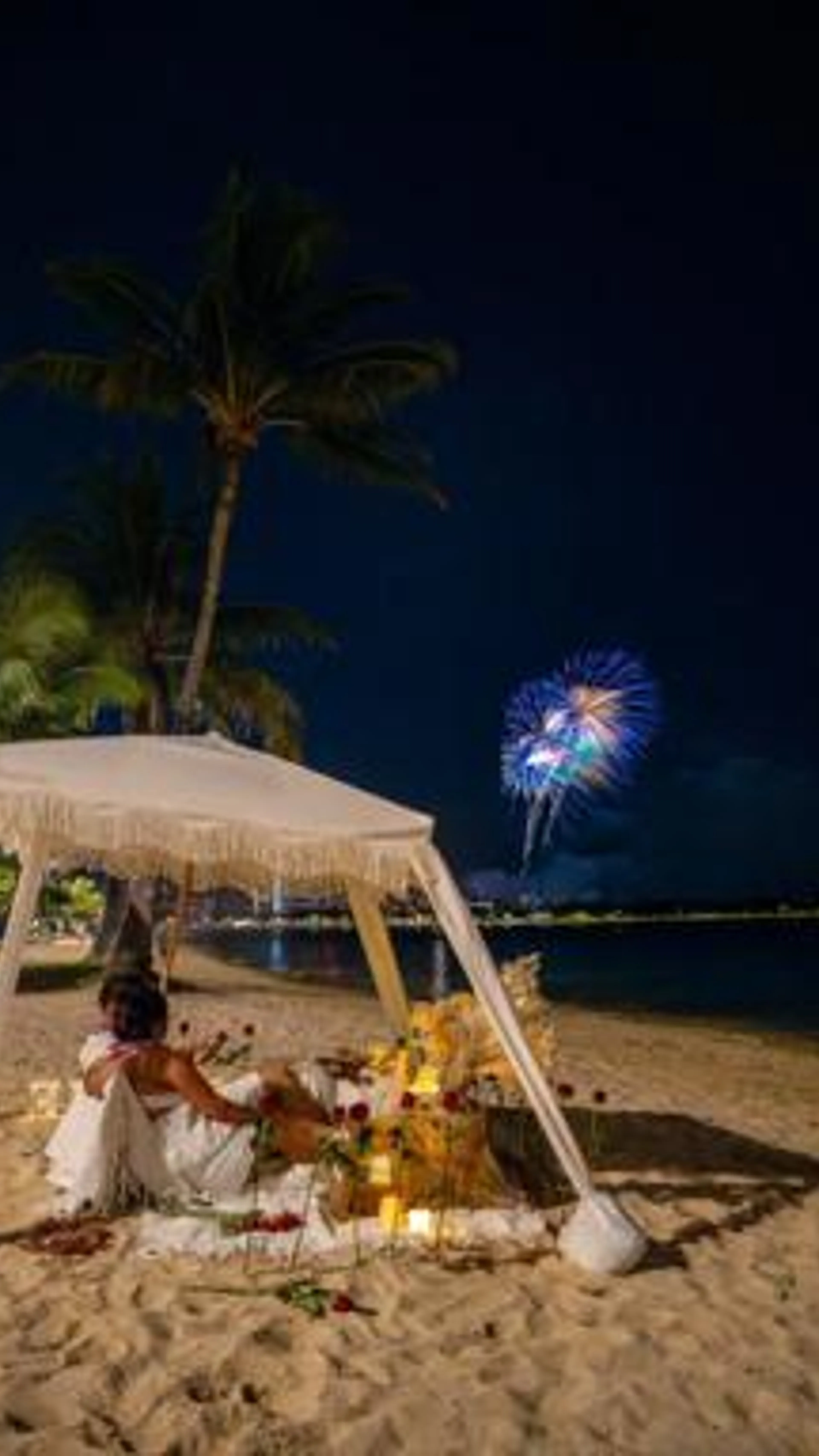 Fireworks Romantic Picnic + Photoshoot